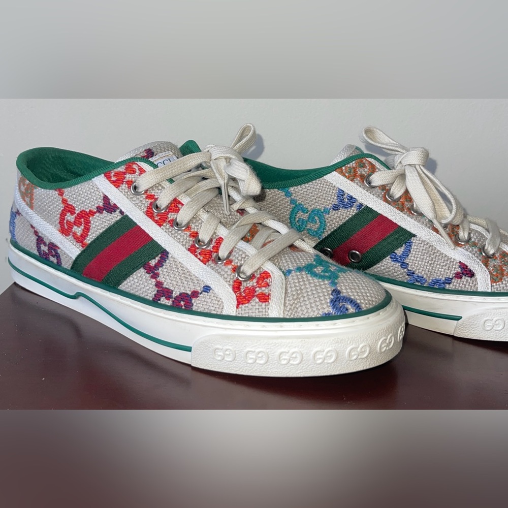 COPY - Gucci Tennis 1977 GG logo White/Multi